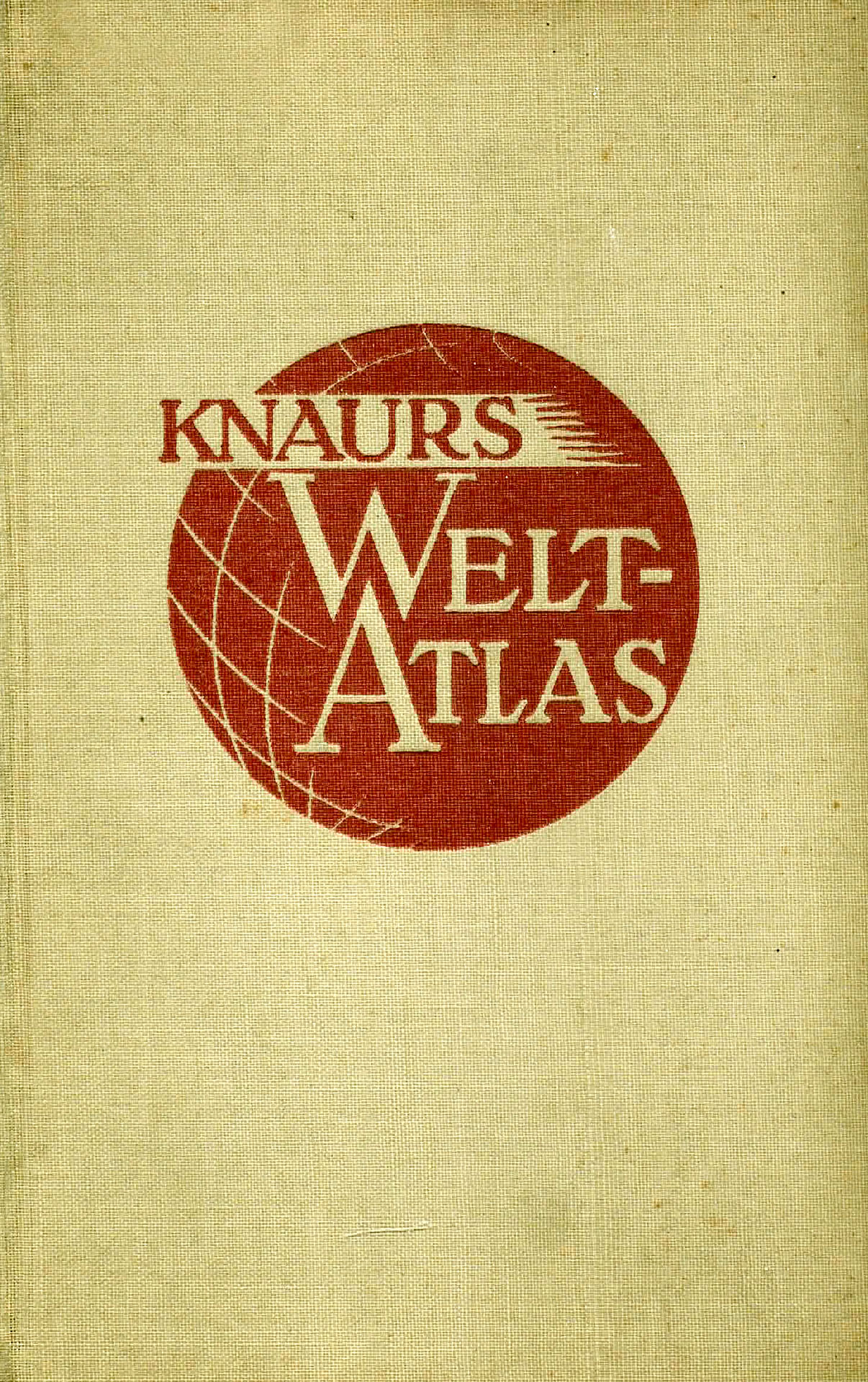Knaurs Weltatlas - Riedel, Dr. Johannes